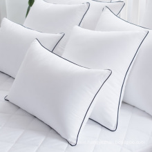Luxury hotel duck down and feather pillow,luxury hotel pillow insert,microfibre hotel pillow